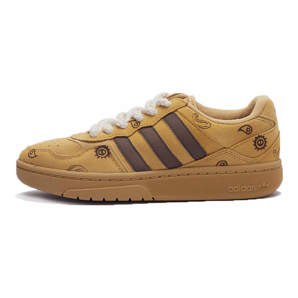 adidas Originals Courtic Skateboard-Schuhe Unisex Low-Top Gelb/Braun ID6070(Team15-)