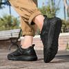 39-48 Men's Leather Casual Shoes Handmade Soft  Working Boots Leather Ankle Boots Large Size Driving Moccasins Boots