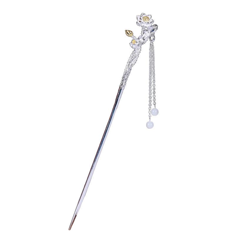 Twelve Flower Goddess Hanfu Hairpin - Chinese Style Updo Valentine's Gift for Her