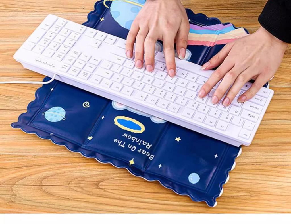 Cartoon Print Breathable Ice Pad: Summer-Winter Universal Seat Cushion