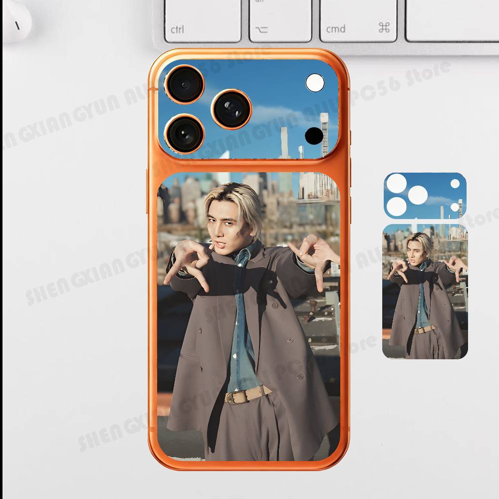 Sänger F-Fujii Kaze Schlichtes Aufkleber-Skin Für IPhone17 Pro ProMax Rückseitenfolie Abdeckung Wrap Kratzfest Langlebiger Aufkleber