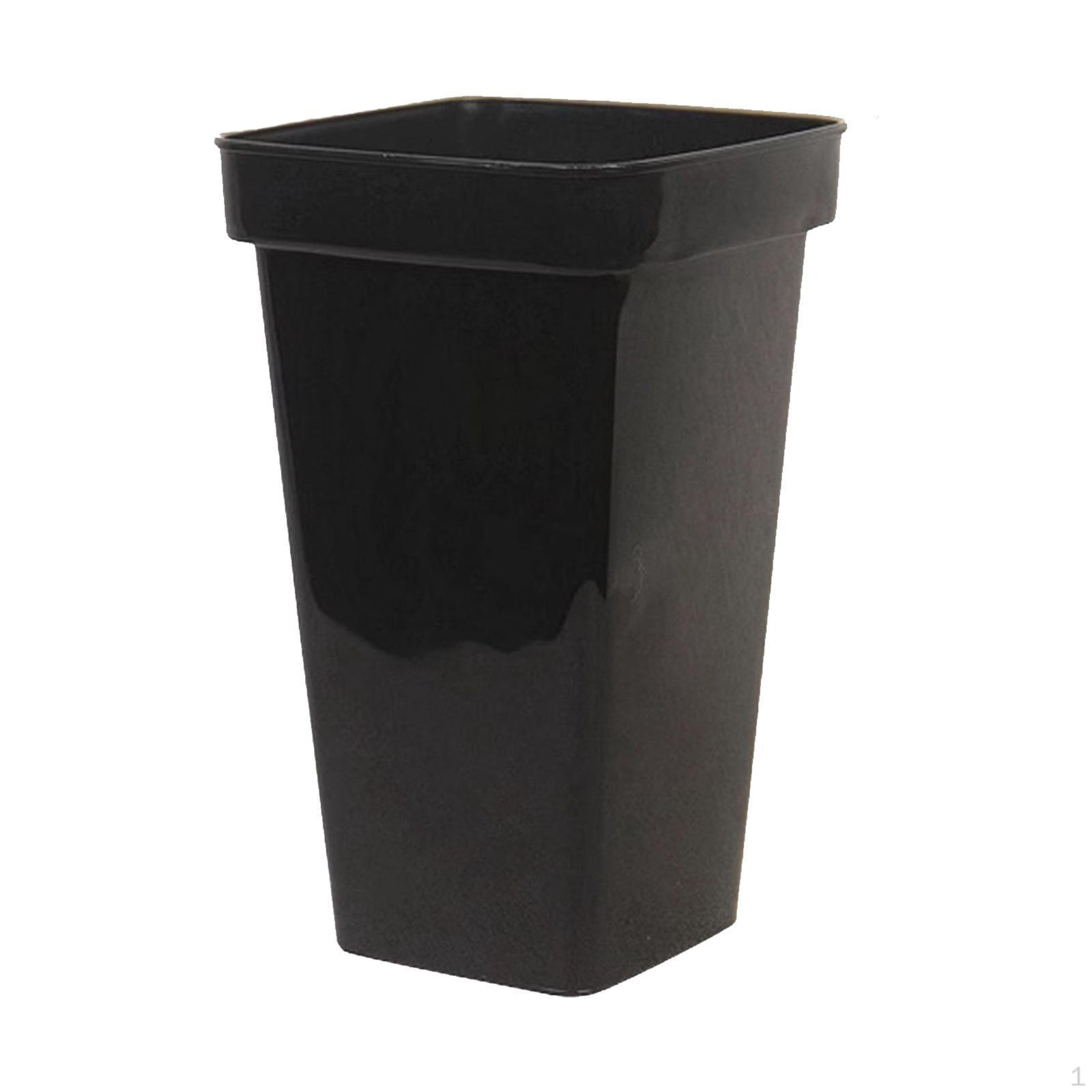 

Элегантная пластиковая ваза для свежих и сухих цветов - стильная подставка для цветов Black Size L