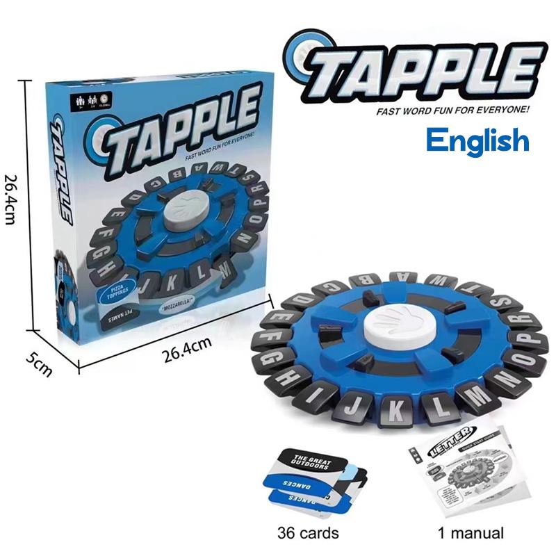 

Новая испанско-английская словесная игра. Быстрая семейная настольная игра. Игрушка для быстрого мышления. Игра «Нажатие и нажатие букв». Версия на испанском языке.