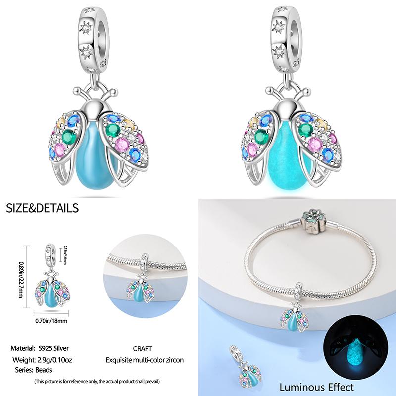 Copper Luminous Astronaut Planet Spaceship Elf Deer Charms Beads Fit Diy Original Bracelets Necklace Jewelry