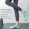 Women's Summer Yoga Five-Finger Open Toe Non-Slip Tie-Up Pilates Socks
