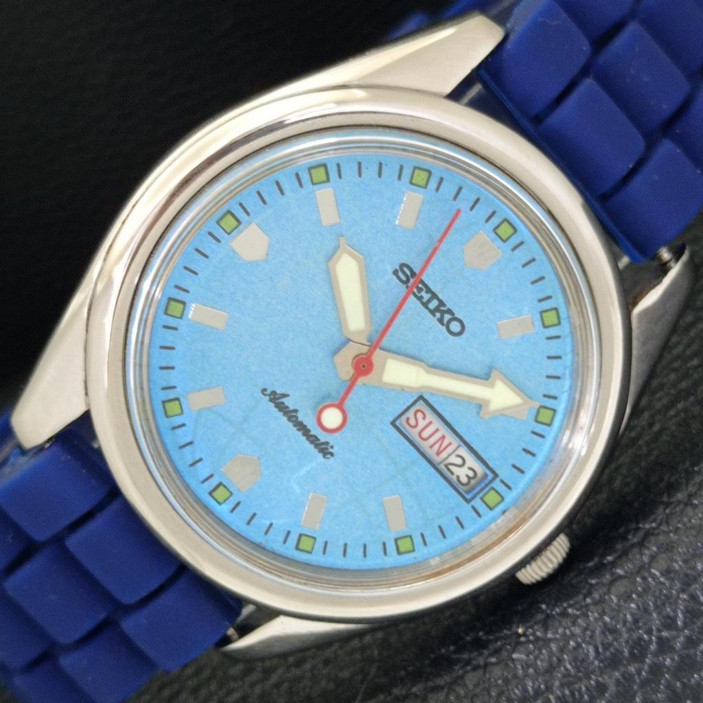 

ВИНТАЖНЫЕ МУЖСКИЕ ЧАСЫ SEIKO AUTOMATIC 6309A ЯПОНИЯ С НЕБЕСНО-ГОЛУБЫМ ЦИФЕРБЛАТОМ a700521-5 R203-a700521