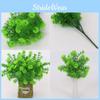 Plastic Pinus Decor Wangii Plant Wedding Table Settings Hotel Walls Green