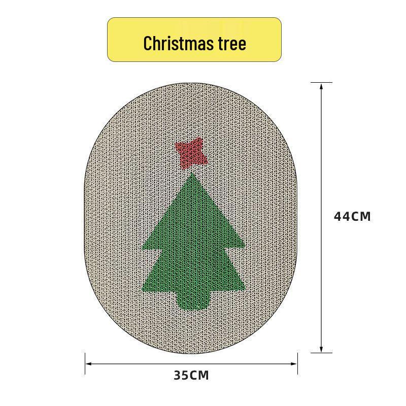 Wandmontierter selbstklebender Katzenkratzer: Vertikale Wellpappe zum Krallenschärfen, Kratzfest, Verschleißfest