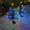 Outdoor Solar Christmas Tree Lights Waterproof LED Garden Lamps For Lawn Patio Landscape Decoration Party Decor