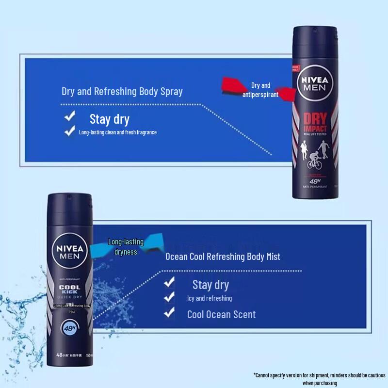 Nivea Men Black & White Invisible Antiperspirant Spray