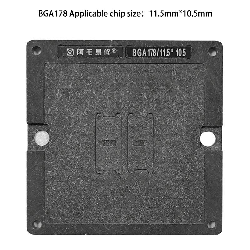 BGA Reballing Schablonen-Kit BGA78 BGA178 Für Macbook SSD Nand Flash IC Chip Lötball Zinn Pflanznetz Rework-Schablone