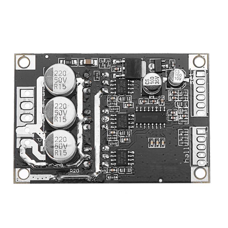 DC 12V-36V 15A 500W Brushless Motor Controller Hall BLDC Driver Board Support Ha