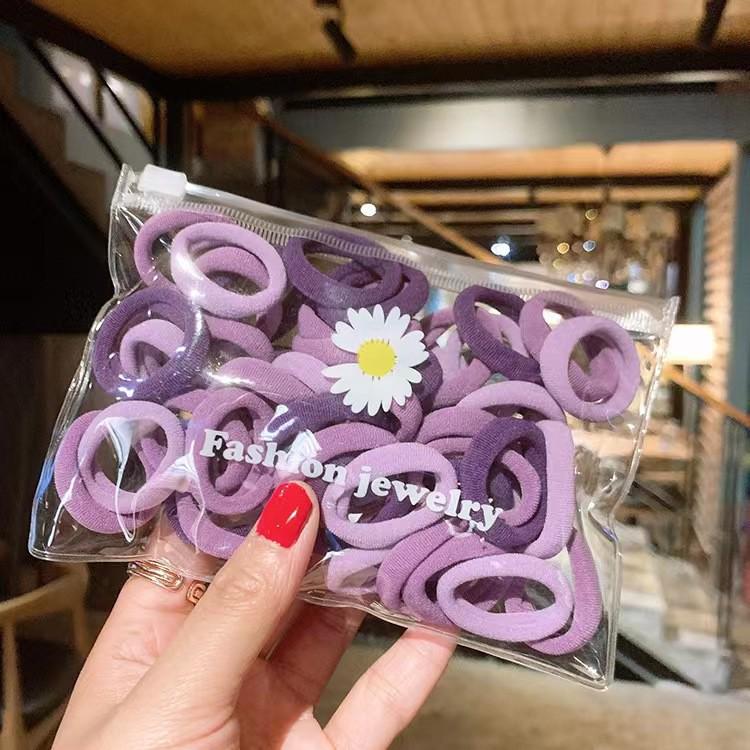 Koreanische Elastische Kleine Gummibänder: Kinderfreundliche Haargummis für Mädchen & Frauen. Süß, bequem und ideal für jede Frisur.