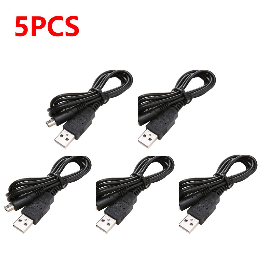 1-10PCS 1M USB Data Charger Charging Power Cable Cord for DSi NDSI 3DS 2DS XL/LL New 3DSXL/3DSLL 2dsxl 2dsll Game Power Line