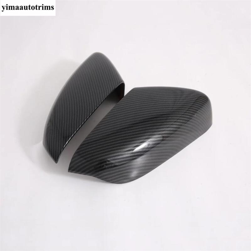 Rearview Mirror / Front Fog Light Lamp Eyebrow Cover Trim For Chevrolet Cavalier ONIX - 2024 ABS Carbon Fiber Accessories