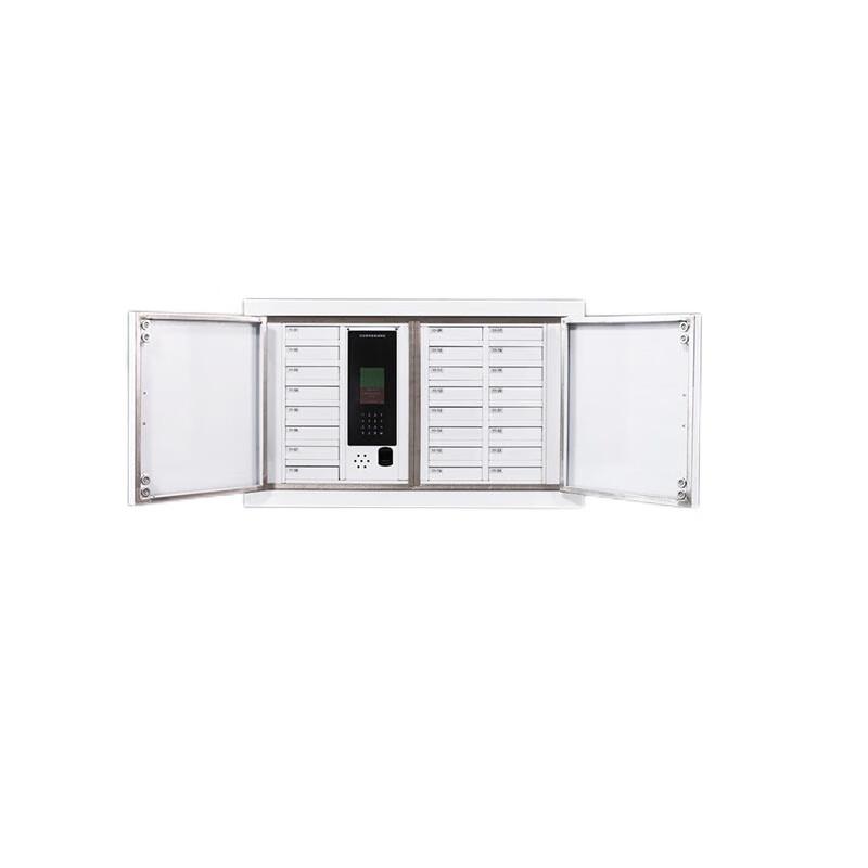24-Slot Fingerprint Phone Signal Blocker Cabinet