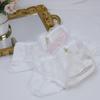 EasyTalk Cute High School Popular Preppy Bowknot Elegant Girly Underwear Panties, Design, Lace, Style, Seamless, Skin-Friendly Panties, Fluffy,