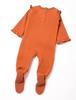 Organic footed romper for babies Paprika [L'ovedbaby] cc2-493 3-6M (for 3-6 months)