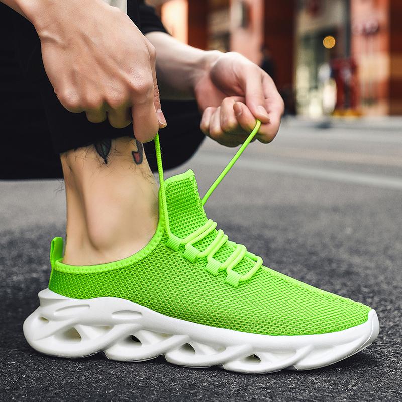 Pánské boty Tenisky Pánské tenisky Luxusní boty Pánské ležérní Trenér Závody Prodyšné módní povaleče na běhání Boty pro muže