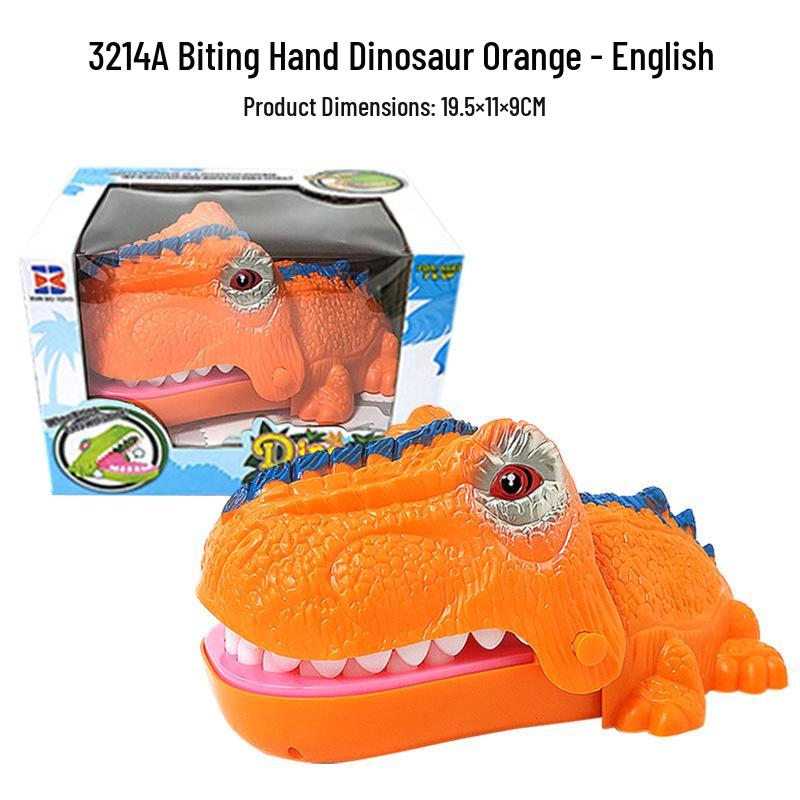 Kids' Prank Toys: Crocodile, Shark, Hippo, Dinosaur, Dog Bite Finger Challenge Game