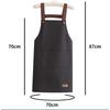 Waterproof Oilproof Kitchen Apron With Convenient Pocket, Chef Cooking Work Apron for Men Women, Barista Manicurist Waiter Uniform