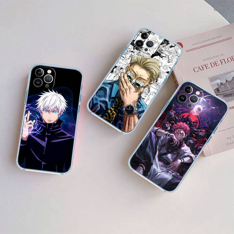 MH78 Jujutsu Kaisen Case for Motorola E7 G6 G7 G8 G9 Plus Power Play G10 G20 G04 E30 E40 E22 E20 E13 E15 G22 G23 G05 G75 G35 G55