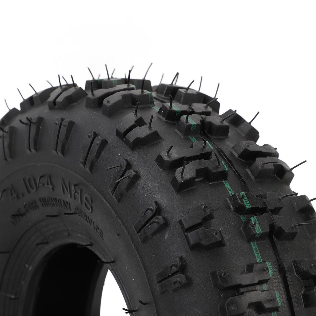 4.10‑4 Tire and Inner Tube Set Rubber Inflatable for Wheelbarrows Snow Blowers Pressure Washers
