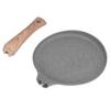 Frying Pan with Magnetic Base Rapid Heat Conduction Prevents Stick Aluminium Alloy Pancake Pan for