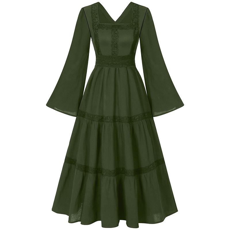 Victorian Medieval Renaissance Halloween Dress Large