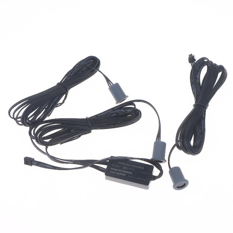1Set Closet Touch/Hand Sweep/PIR Motion/Door Control Kitchen Wardrobe Lamp 12/24V Mini LED Cabinet Light Sensor Switch