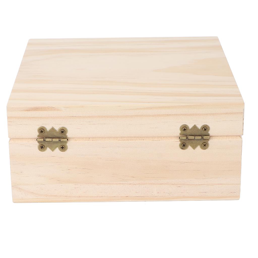 Essential Oil Storage Natural Pine Safe Durable Detachable Portable Essential Oil Case for Home Travel
