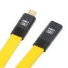 Xiwai 20Gbps USB4 Short Flat Slim FPC Male To Female Extension 100W and 8K 5K Thunderbolt Cable, USB4.0 Type-C Cord, 3/4 Support, 0.2M