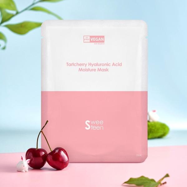 SWEETEEN Tart Cherry Hyaluronic Acid Moisture Mask Pack 25ml
