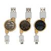 PLANEX Core Retractable Cable Adapter for Smartphones and Mobile Phones Medal-Shaped & (Sagozo Combo) BN-OOO-SGZ