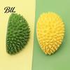 Cat Grooming Brush Self Groomer Wall Corner Durian Shape Face Massager Hair Remover Toy for Indoor Long Short Fur Cats Boredom Relief