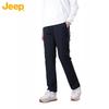JEEP Men's Autumn Winter Fleece Lined Straight Leg Casual Pants