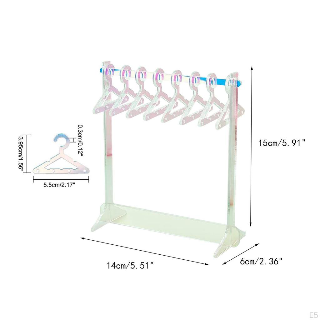 Earrings Display Stand Earring Storage Holder Jewelry Modern Acrylic Stylish Gift Mini