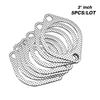 car Exhaust Gasket Flange 5pcs/Lot 2.25/2.5/2.75/3 inch Car Exhaust joints Engine Gasket/ Universal junta escape