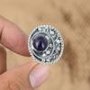Mothers day Deal African Amethyst Stone New Promise Ring Jewelry Sterling Silver