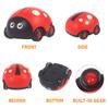 Pull Back Cars Gifts for 1-3 Year Old Girls, Friction Powered Vehicle Playset Toddler Toys for Girls Age 1-3, Push and Go Back Baby Car Toys (4 Pack)