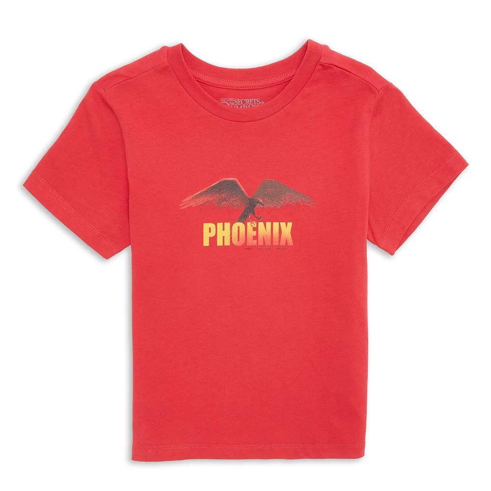 Fantastic Beasts Phoenix Kids  T-Shirt - Red - 3-4 Years 100