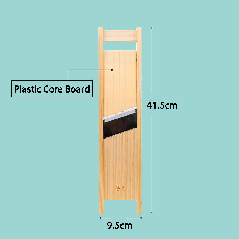 Solid Wood Vegetable Slicer Multifunctional Potato Slicer Adjustable Thickness Portable Grater Kitchen Accessories Novelty Tool