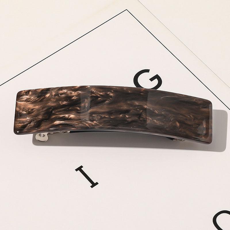 

Модные заколки для волос леопардовой мраморной текстуры, геометрические заколки-невидимки, заколки-автоматы для волос, заколки для волос для девочки, заколка для волос, женские аксессуары для волос