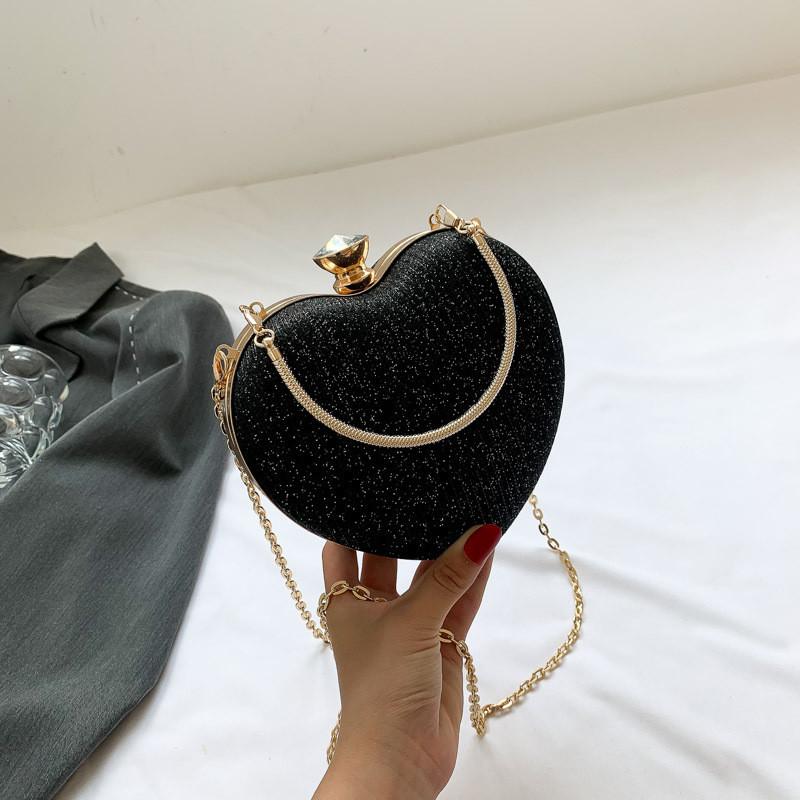 Stylish Heart-shaped Crossbody Bag For Women Trendy Summer 2023 Pu Leather