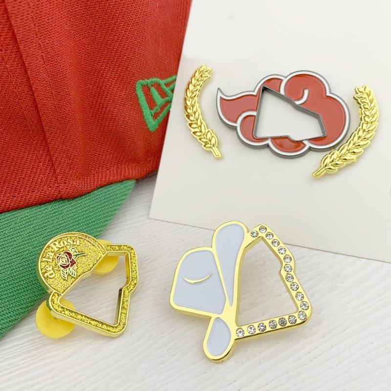 Metal Hat Pin Elegant Enamel Brooch Creative Decoration Pins Personalized Pin for Hats and Jackets Clothing Decorations