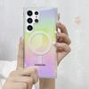 S11 Colorful Magnetic Mobile Phone Case Samsung S11ULTRA Magnetic S11 Transparent S11PLUS Trend S11FE