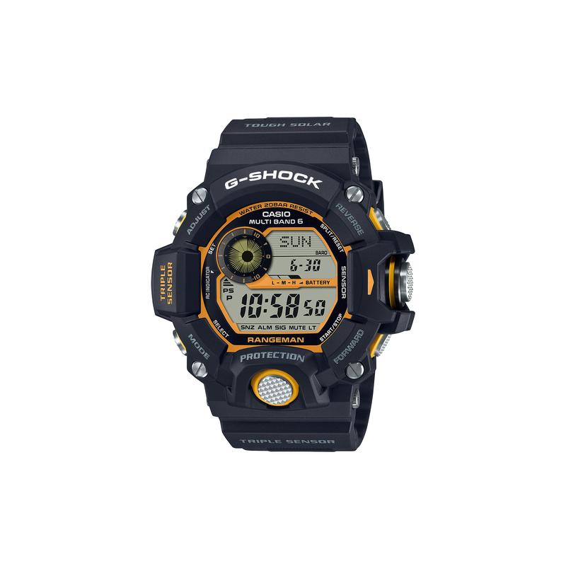 Casio MASTER OF G-LAND Series G-SHOCK Mecha Color Series First Generation Cat Man Six Bureau Radio Wave Solar Waterproof and Shockproof GW-9400Y-1PR чёрный