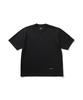 Snow Peak Organic Cotton Mercerized T-Shirt TS-25AU001, Short Sleeve, Men's/Women's, XL, Black
