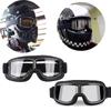 1pcs Vintage Windproof Motorcycle Goggles Retro Motocross Cycling Outdoor Dirt Bike Eye Protection Sunglasses