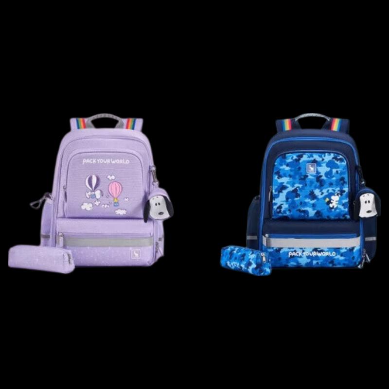 OIWAS Snoopy Ergonomic School Backpack